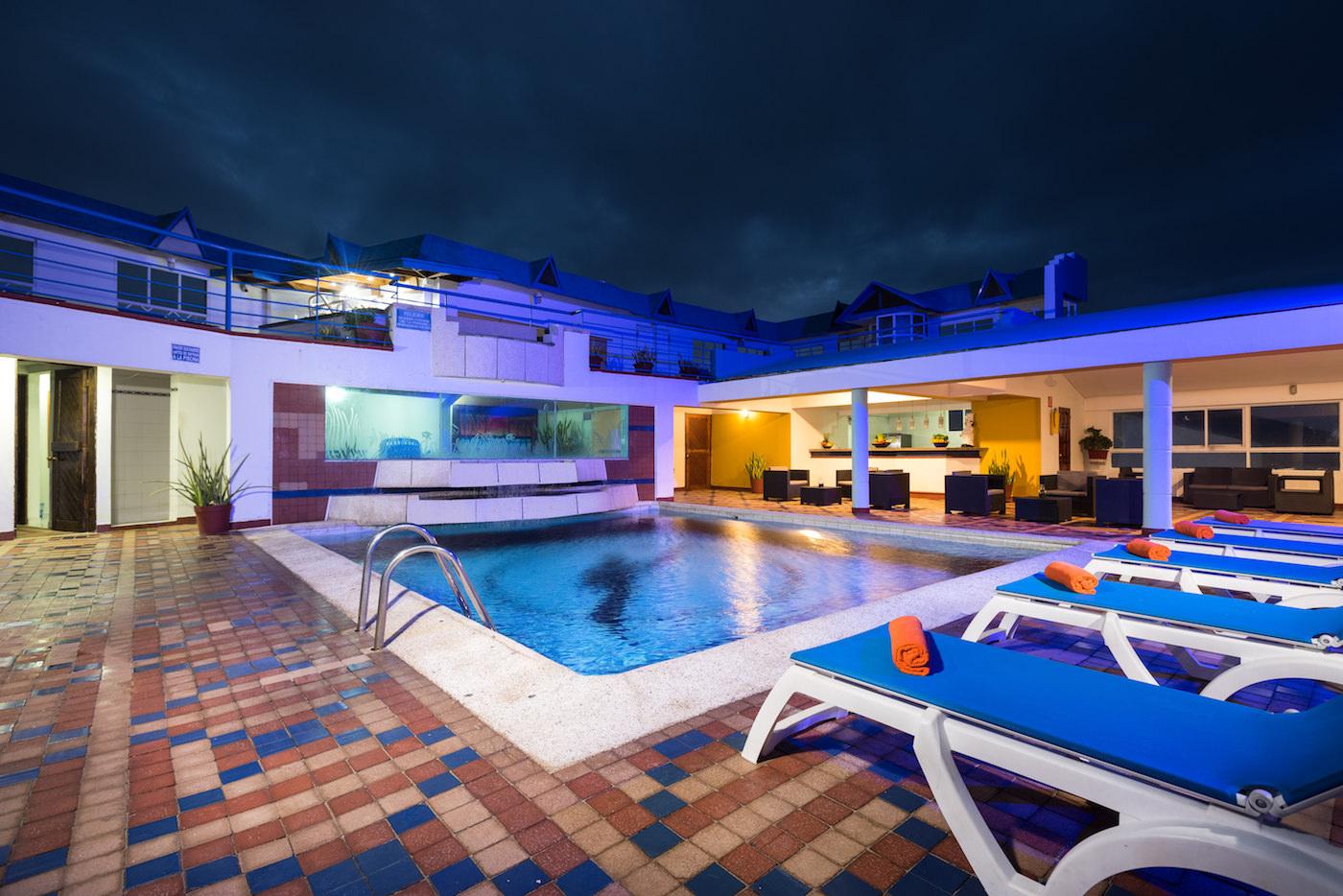 Calypso Beach Hotel San Andrés Dış mekan fotoğraf
