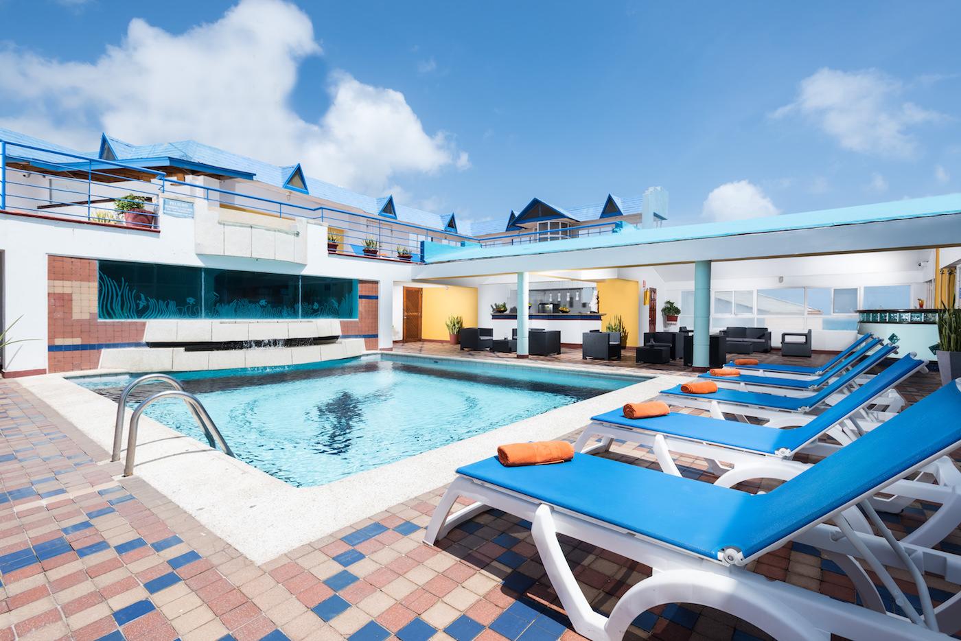 Calypso Beach Hotel San Andrés Dış mekan fotoğraf