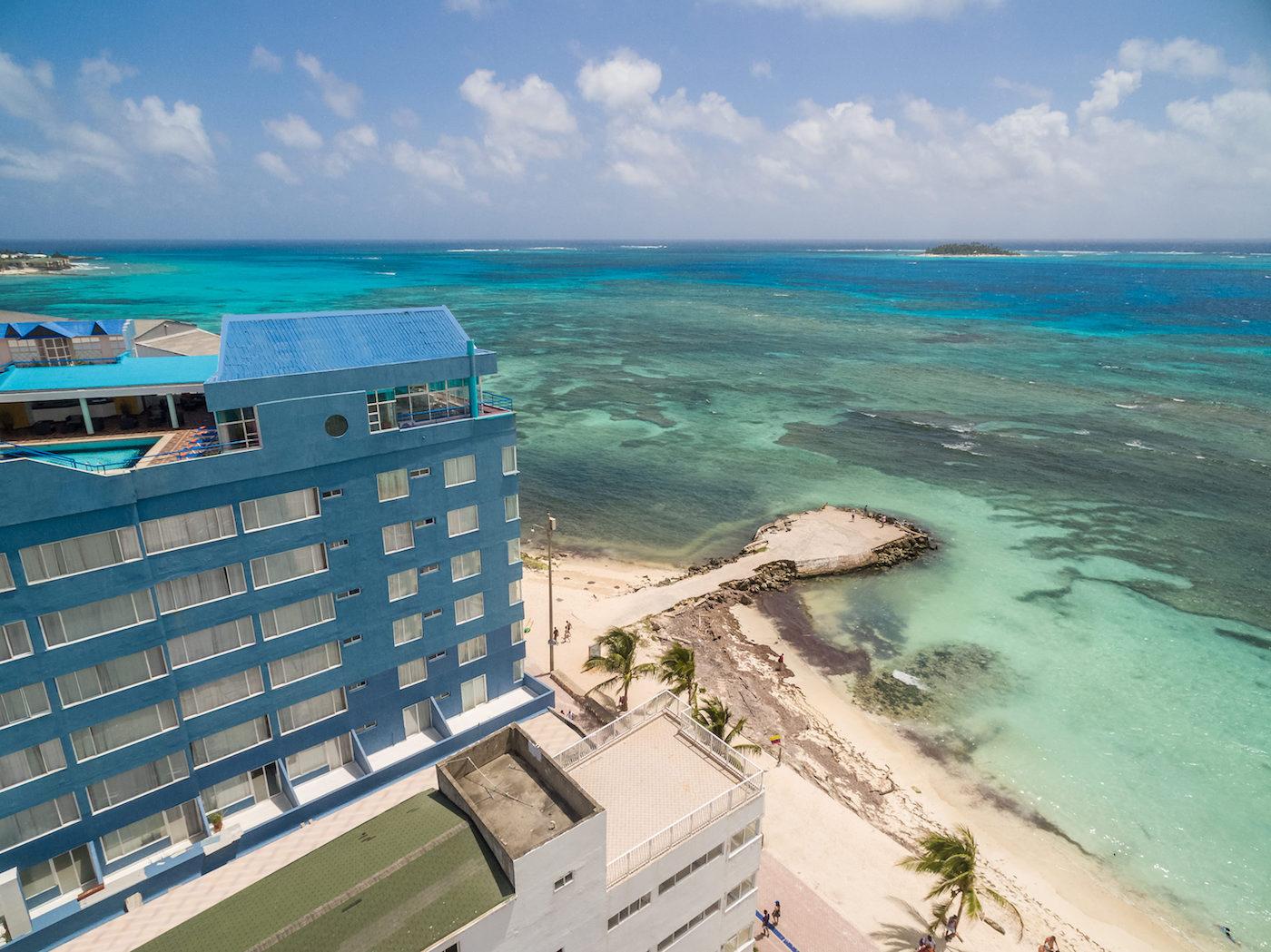 Calypso Beach Hotel San Andrés Dış mekan fotoğraf