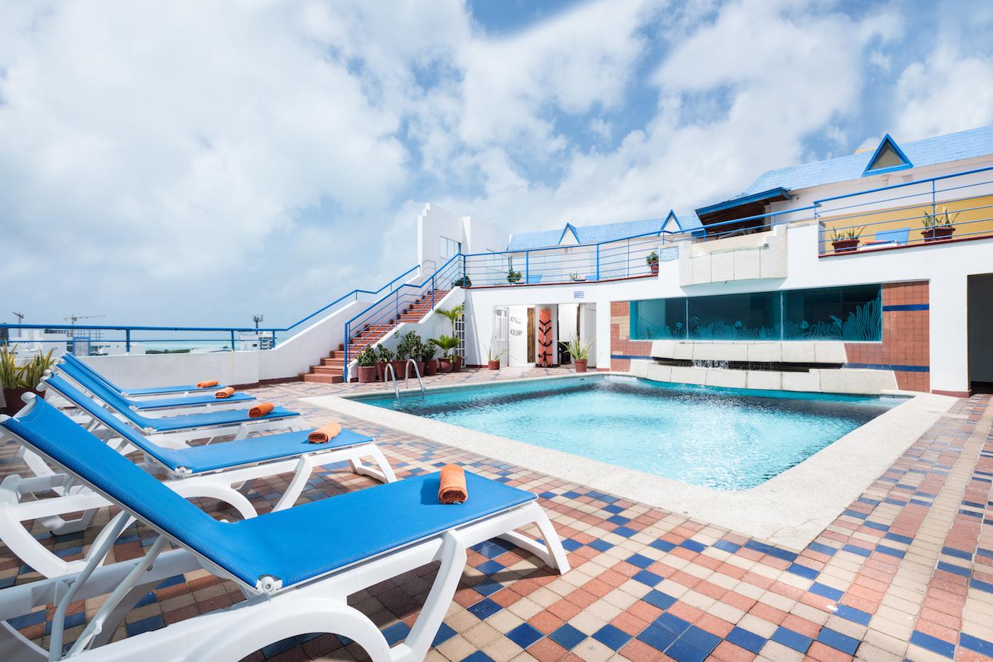 Calypso Beach Hotel San Andrés Dış mekan fotoğraf