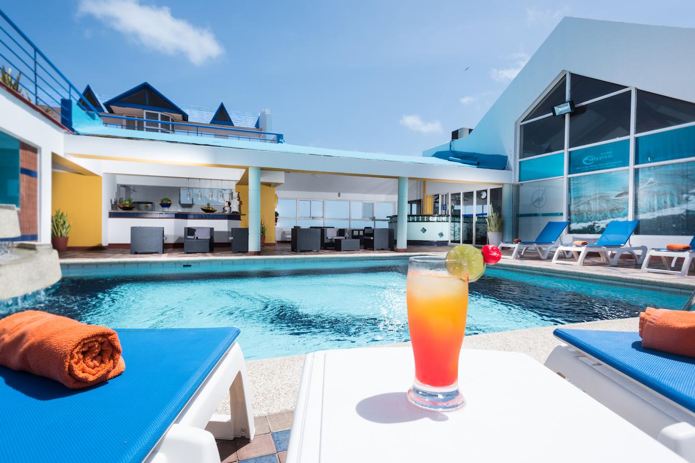 Calypso Beach Hotel San Andrés Dış mekan fotoğraf