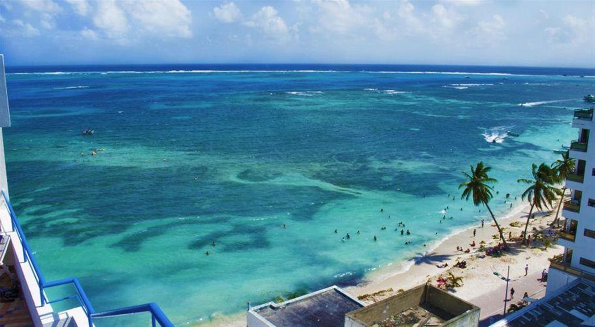 Calypso Beach Hotel San Andrés Dış mekan fotoğraf